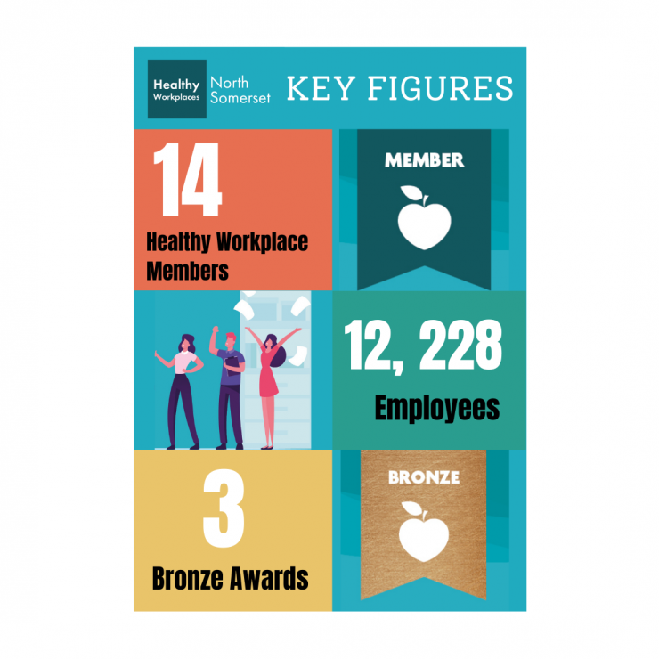North Somerset Healthy Workplaces key figures